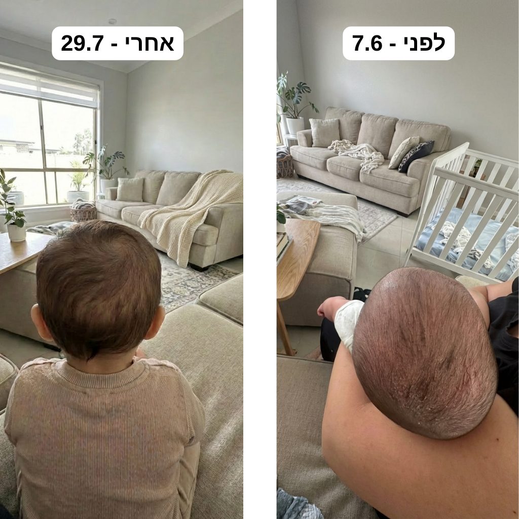 כרית תינוקות | למניעת ראש שטוח
