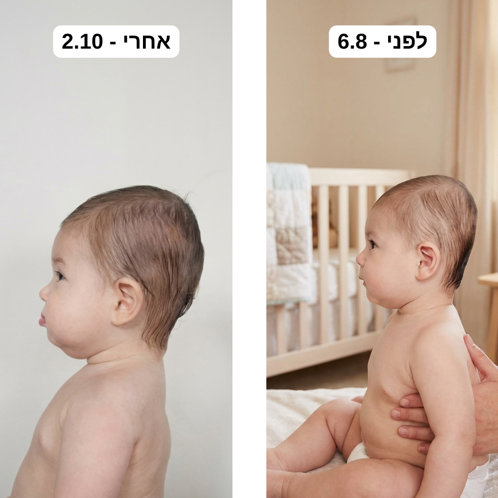 כרית תינוקות | למניעת ראש שטוח